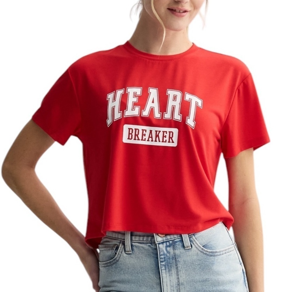 Juniors' Freshman 1996 Heart Breaker T-Shirt NWT